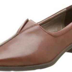 ECCO Women's New York V Gore Slip On Mahogany Brown Size 7 1/2 NEW